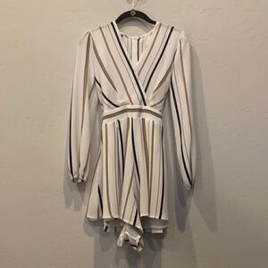 NLW Striped Romper 